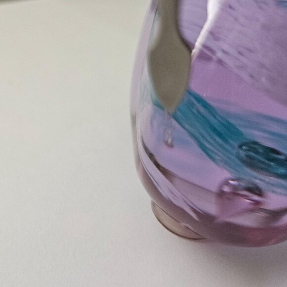 Vintage Caithness Scotland Glass 2.75" PEBBLE Paperweight - Picture 10 of 10